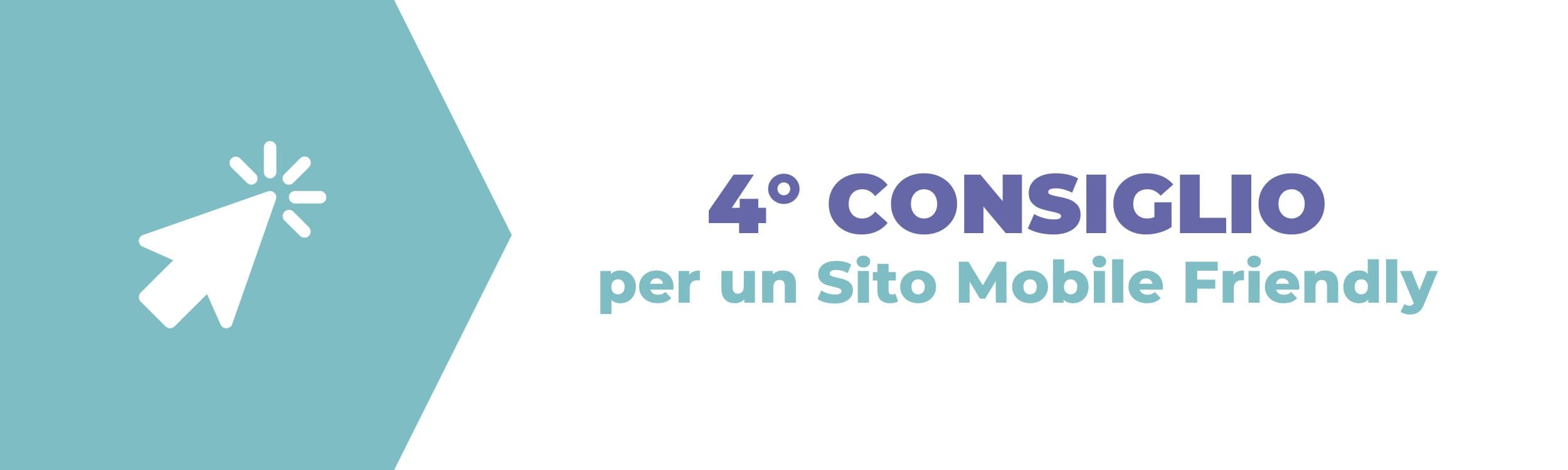 Consigli per contenuti Mobile Friendly - Semplifica la navigazione