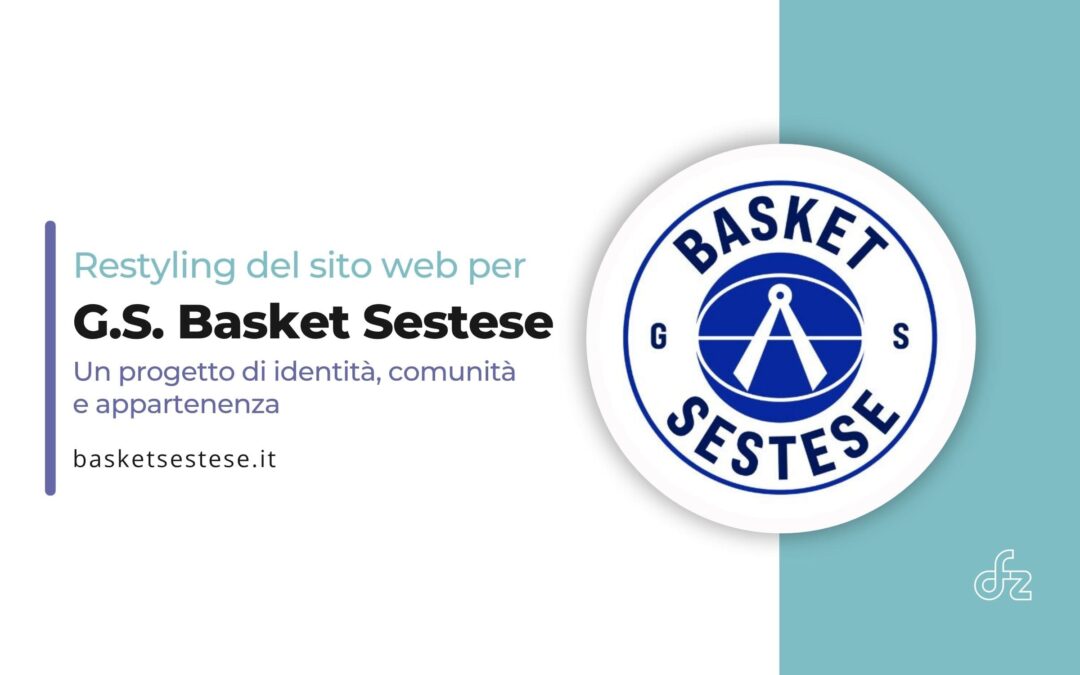 Restyling del sito web per G.S. Basket Sestese