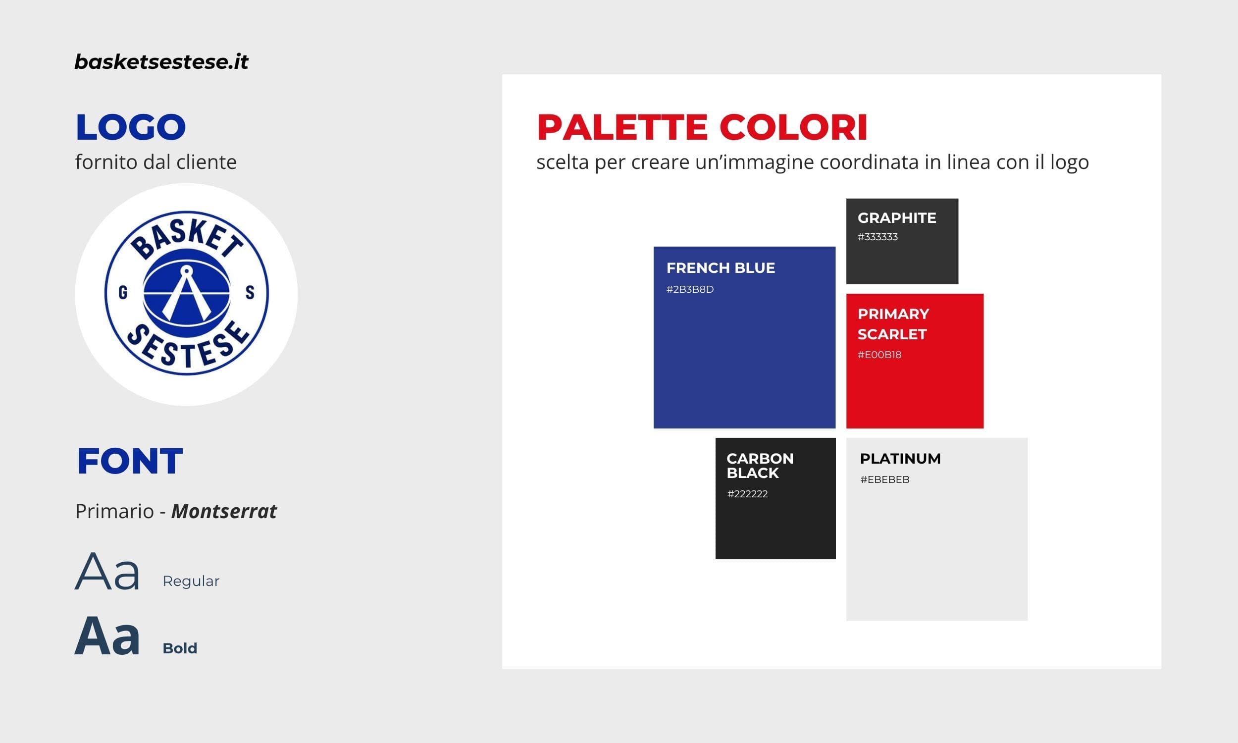 Restyling del sito web per G.S. Basket Sestese - rinnovare il Design rispettando l'identità della Società Restyling del sito web per G.S. Basket Sestese - rinnovare il Design rispettando l'identità della Società