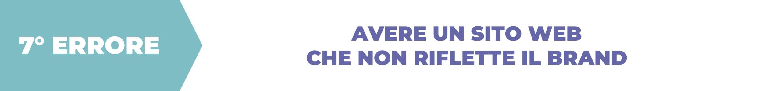 7° errore comune nella Brand Identity 7° errore comune nella Brand Identity